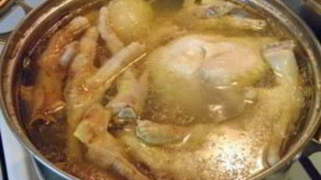 холодец из куриных лапок