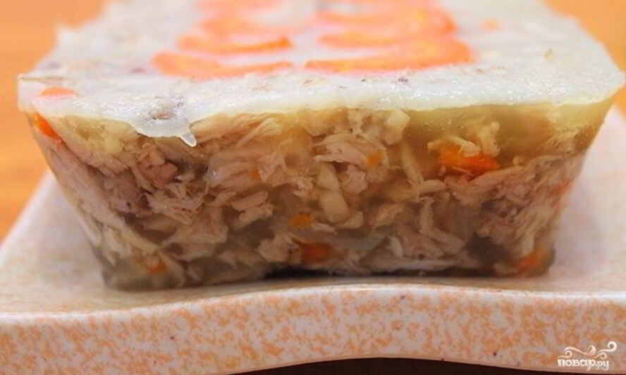 Рецепт холодца из курицы и говядины