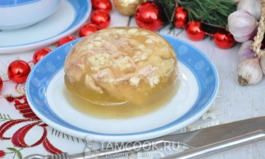 Рецепт холодца из курицы в мультиварке