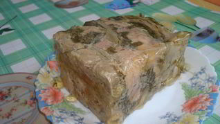 Холодец из лосятины