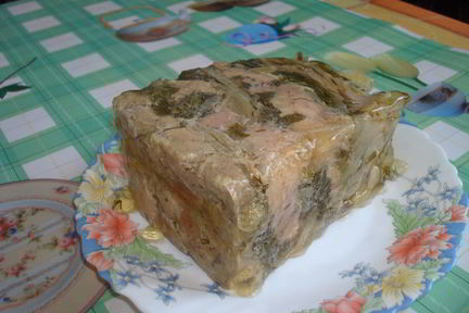 Холодец из лосятины