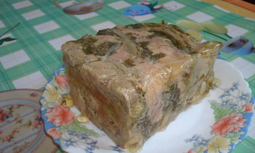 Рецепт холодца из лосятины