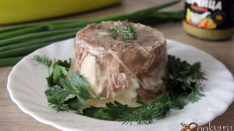 холодец из свинины и индейки