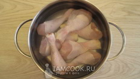 холодец из свиной рульки и курицы