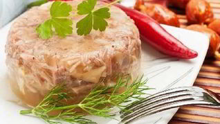 Холодец из телячьей ноги