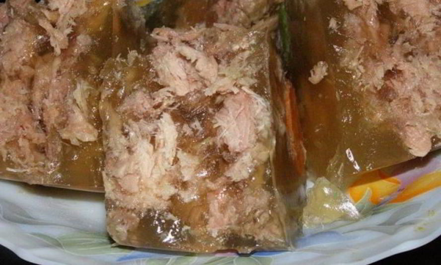 Рецепт холодца в банках на зиму