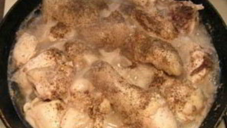 куриный холодец в бутылке