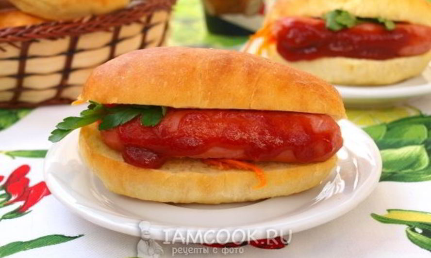 Рецепт булочек для хот-догов