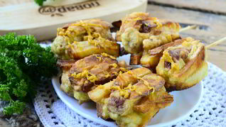 Хот дог из картошки фри