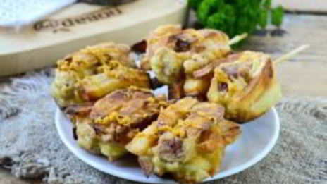 хот дог из картошки фри