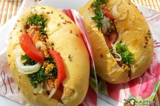 Хот-дог по-домашнему