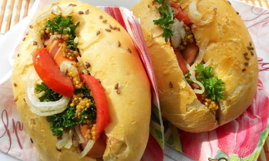 Рецепт хот-дога по-домашнему