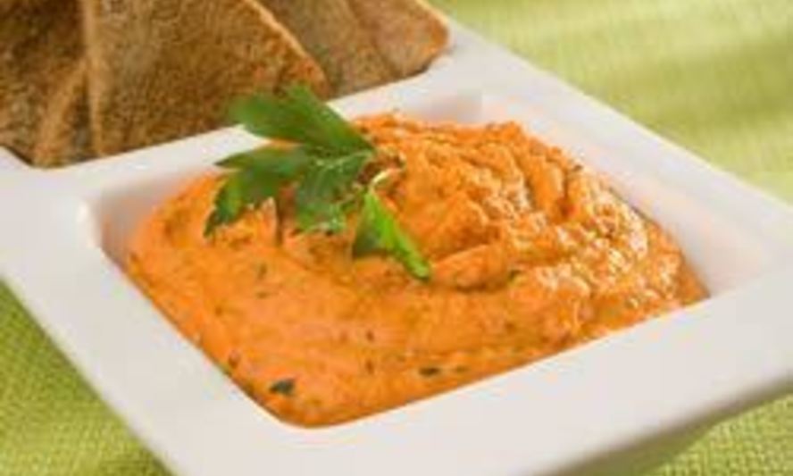 Рецепт хумуса с болгарским перцем