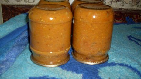 консервированная баклажанная икра