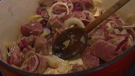 корзинки из баклажанов с телятиной