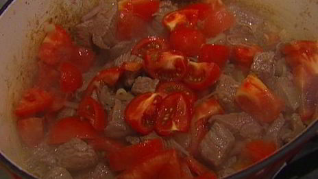 корзинки из баклажанов с телятиной