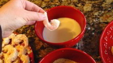 креветки в кляре