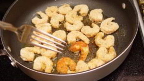 креветки в кляре