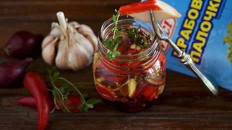 маринованные крабовые палочки