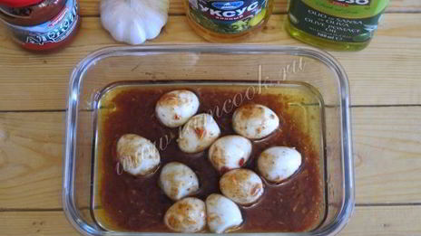 маринованные яйца