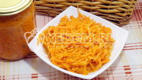 морковь по-корейски на зиму
