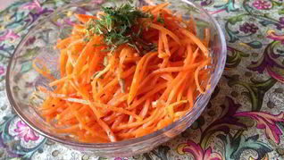 Морковка по-корейски