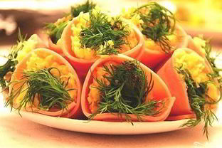 Новогодняя закуска Колокольчики