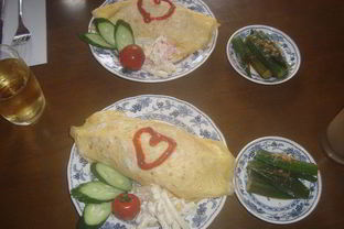 Фаршированный омлет Омрайс