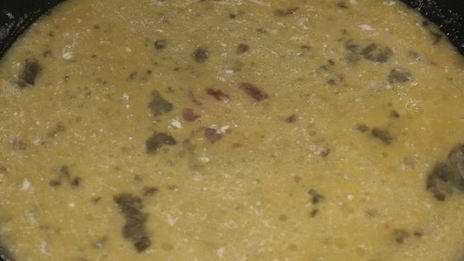 французский омлет с семгой