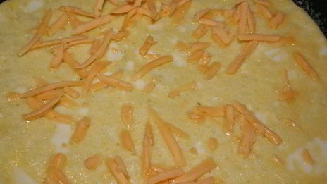 французский омлет с семгой