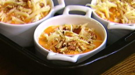 фриттата из тыквы с беконом и орехами пекан