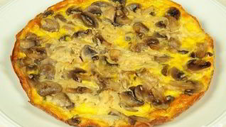 Фриттата с грибами