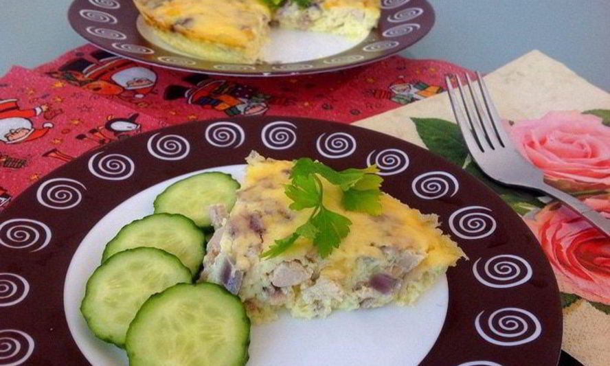 Рецепт фриттаты с курицей