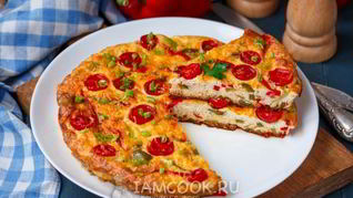 Фриттата с овощами