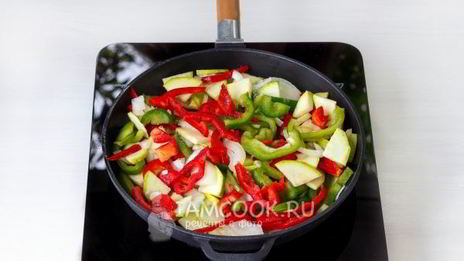 фриттата с овощами