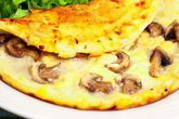Грибной омлет