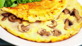 Грибной омлет