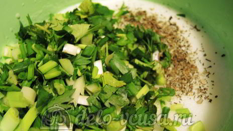 кюкю — омлет с зеленью