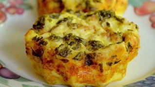 Мини-фриттата на завтрак