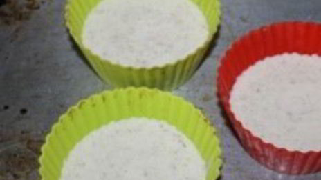 омлет с бананом