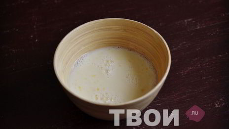 омлет с грибами