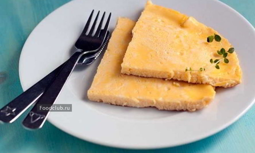 Рецепт омлета с молоком на сковороде