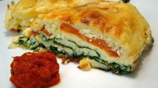 Омлет с овощами в духовке