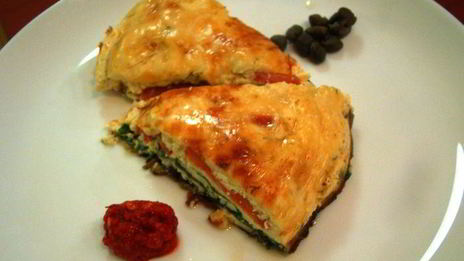 омлет с овощами в духовке