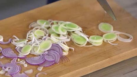 омлет с помидорами и цветной капустой