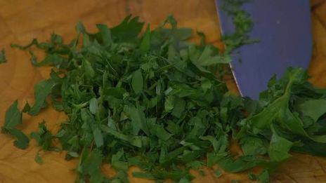 омлет с помидорами и цветной капустой