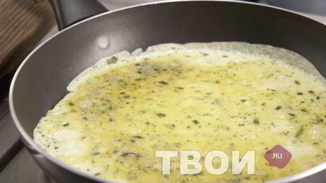 омлет с сыром