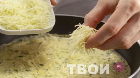 омлет с сыром