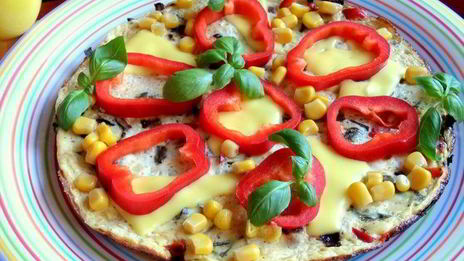 омлет со щавелем