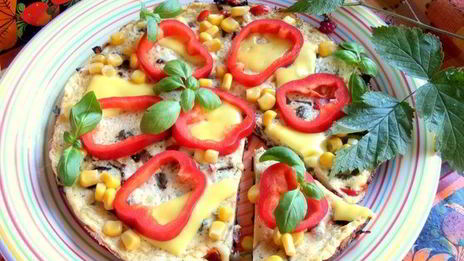 омлет со щавелем